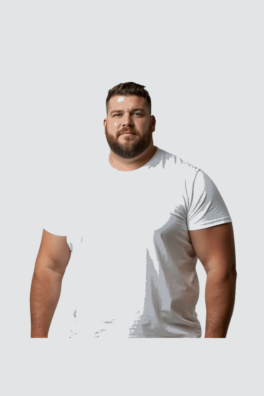 6 PACK - WHITE T-SHIRTS Alpha Aura