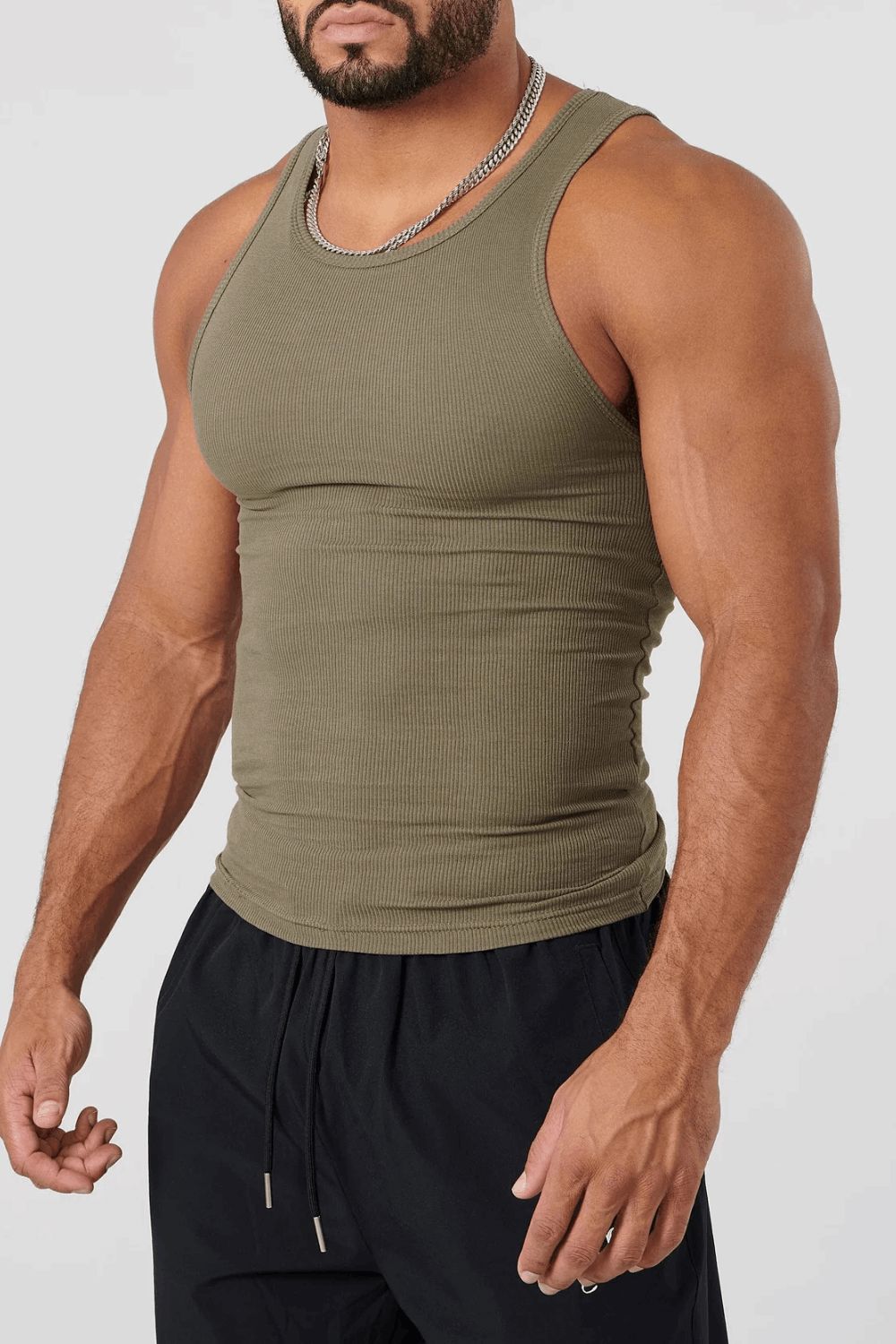 WIFE LOVER TANKTOP Alpha Aura Army Green M