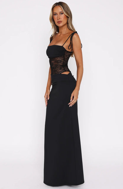 Compliment Me Maxi Dress Lemon