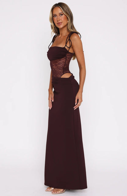 Compliment Me Maxi Dress Lemon