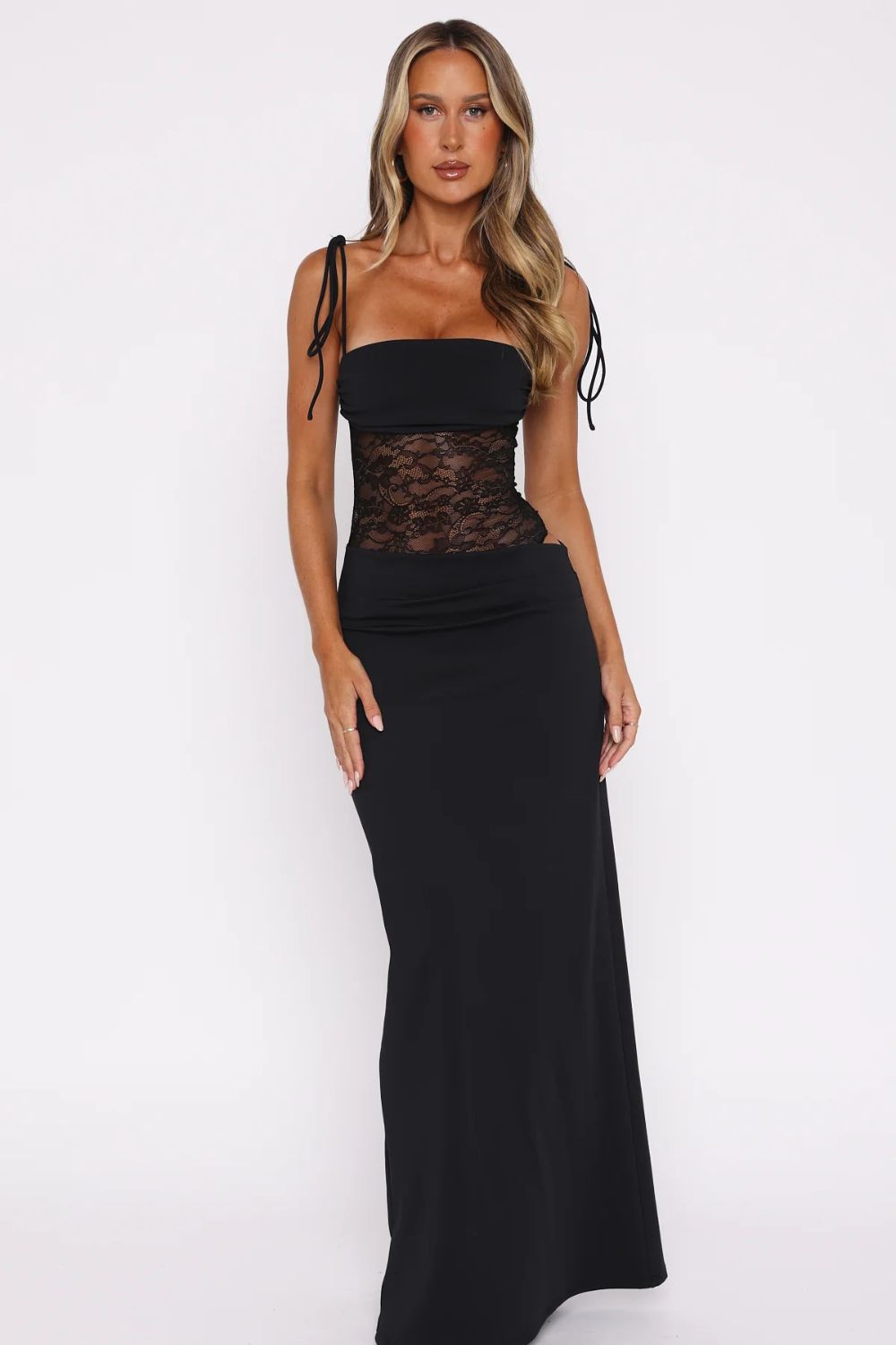 Compliment Me Maxi Dress Lemon