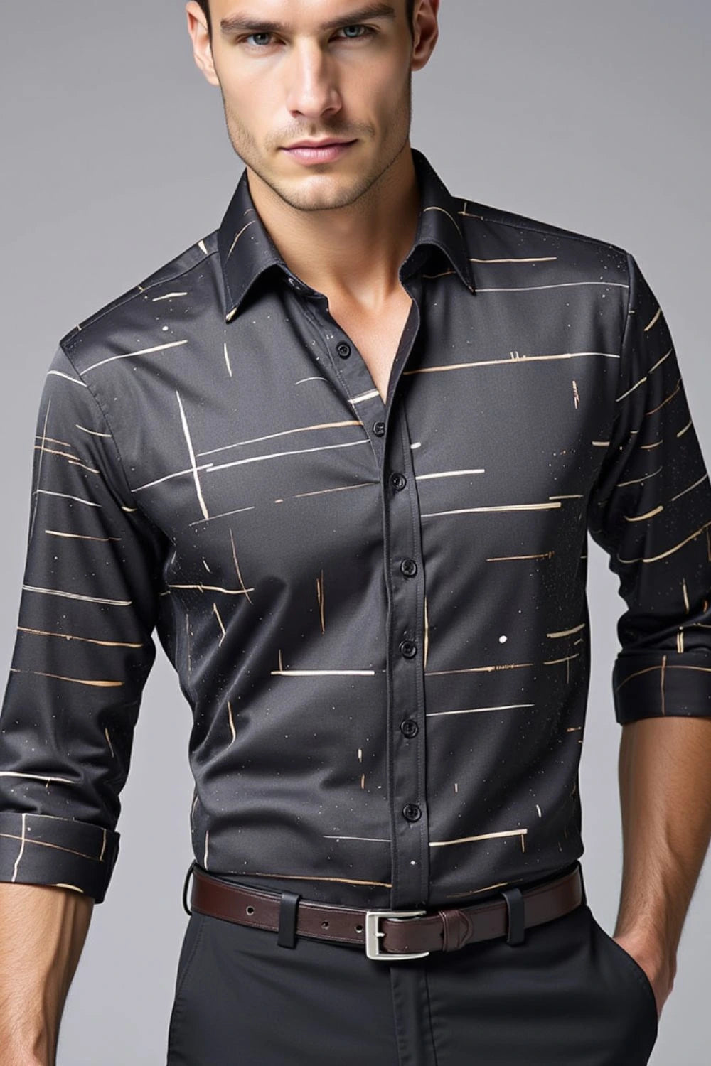 Men's Thin Iron-Free Shirt