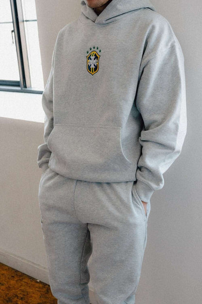 Brazil Luxe Tracksuit Alpha Aura Light Grey S 