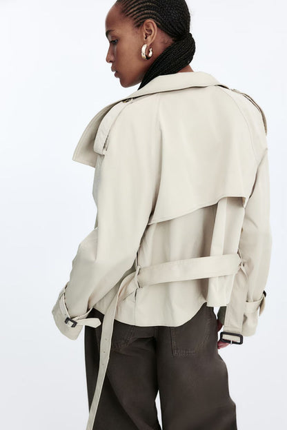 Twill Trenchcoat