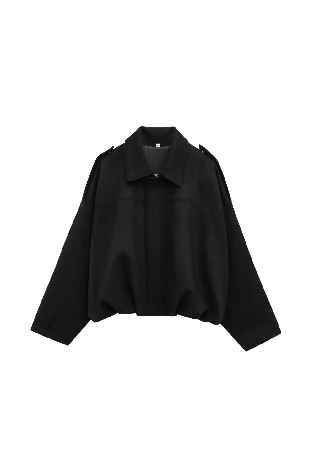 FAUX SUEDE BOMBER JACKET