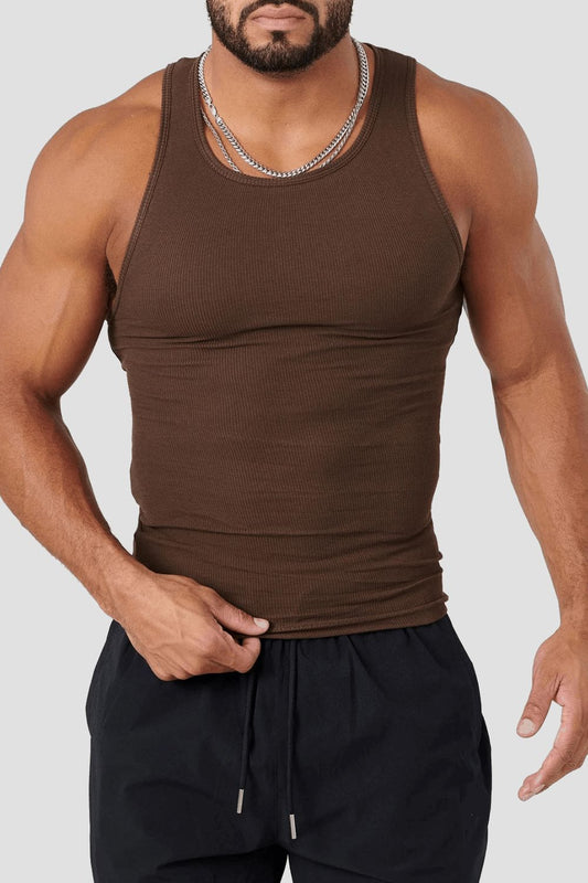 WIFE LOVER TANKTOP Alpha Aura Brown M 